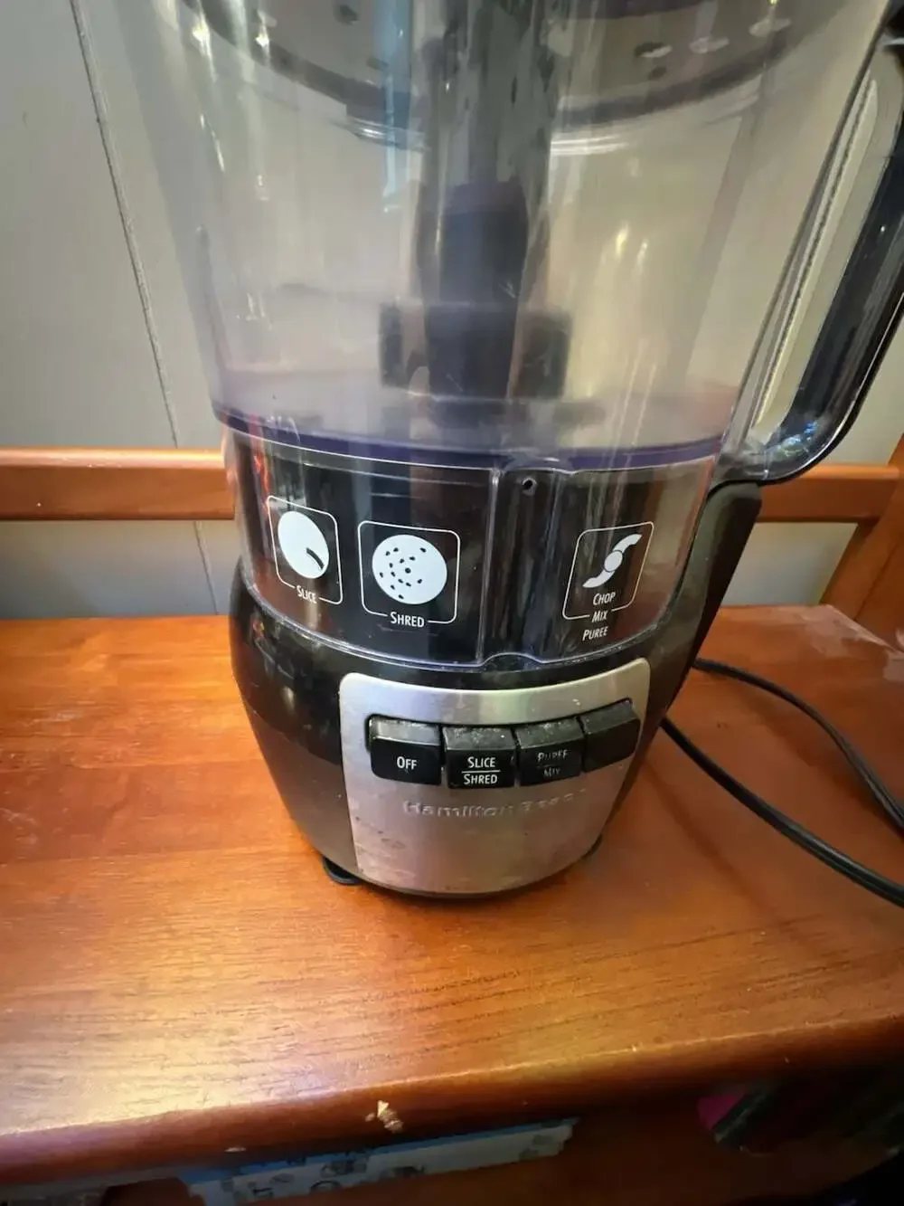 Hamilton Beach Stack & Snap 10-Cup Food Processor, Black